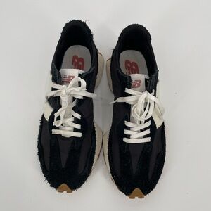 New Balance 327 Black Cream Retro Sneakers Size 8.5